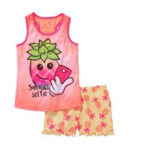 Pajamas girls size 7/8 polyester